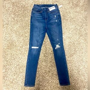 Arizona Hi-Rise curvy skinny jeans in Dark rinse